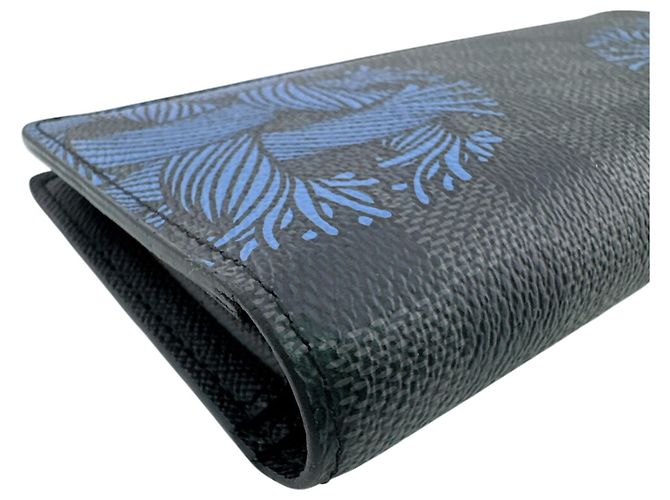 Louis Vuitton Damier Long Wallet Black - view 4
