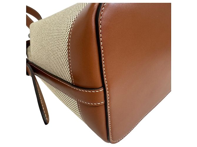Céline Celine Cabas de France Borsa 2 in 1/Borsa a Spalla Marrone - vista 3