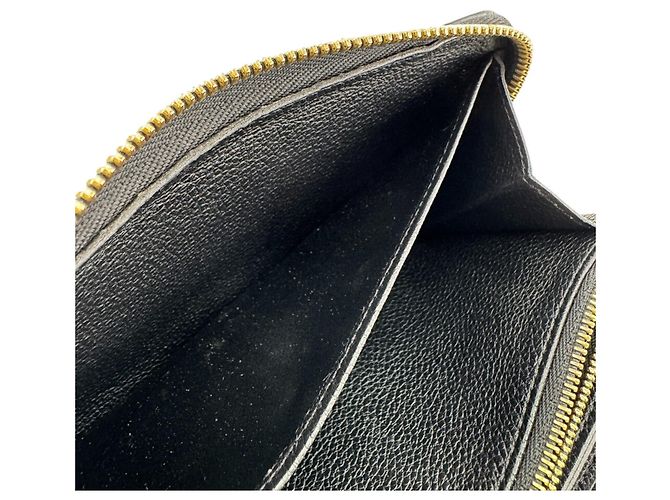 Louis Vuitton Monogram Empreinte Long Wallet Schwarz Weiß - Ansicht 10