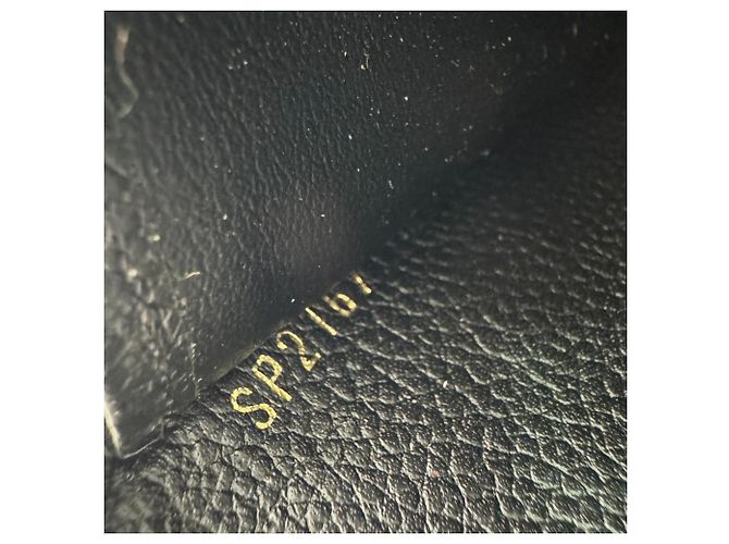 Louis Vuitton Monogram Empreinte Long Wallet Schwarz Weiß - Ansicht 11