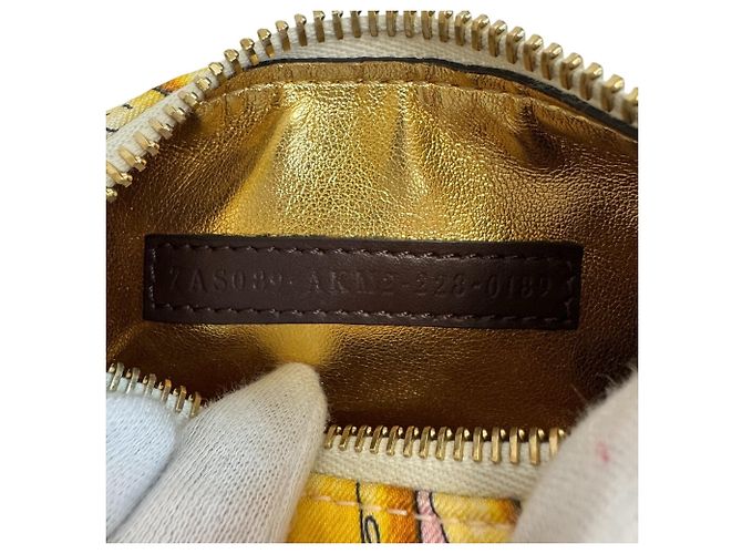 Pochette Fendi Nano FendiGraphy Rosa - vista 13