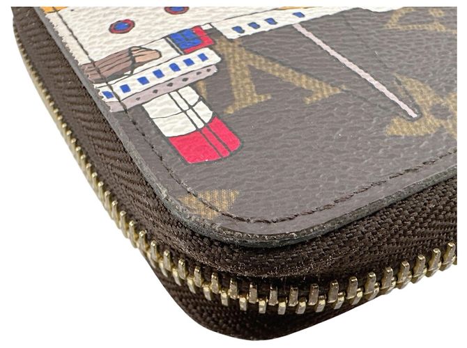 Louis Vuitton Monogram Brown Zippy Wallet Braun - Ansicht 5