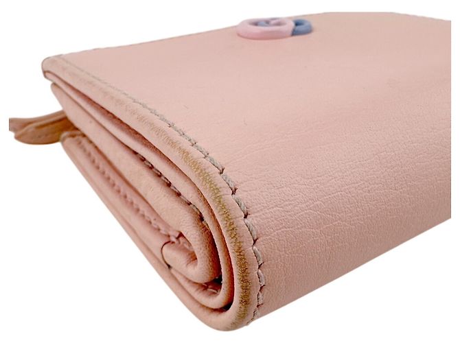 Marmont Gucci Double G Kleiner Zweifarbiger Geldbeutel Pink Blau - Ansicht 3