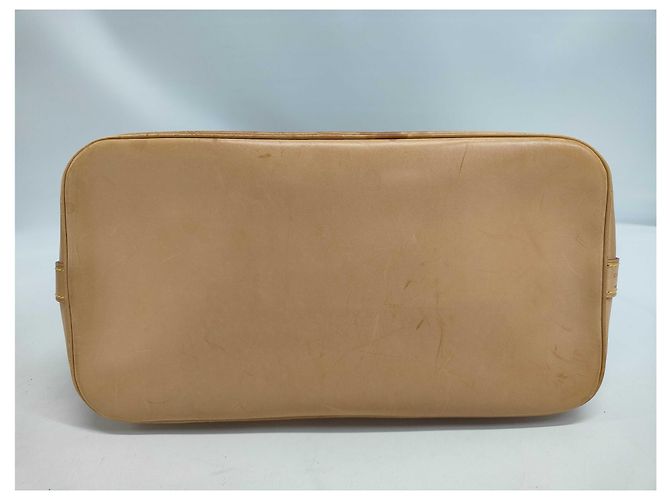 Borsa Louis Vuitton Alma in tela Monogram MM Marrone - vista 4