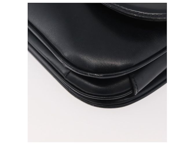 GUCCI Old Shoulder Bag Pelle Nera Oro 001 406 0621 Auth am11600 Nero D'oro - vista 15