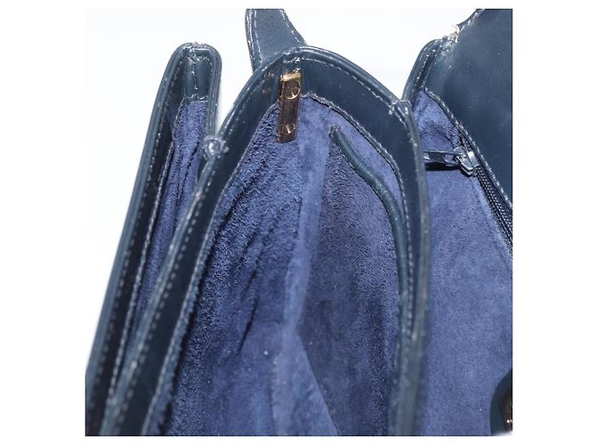 GUCCI Old Shoulder Bag Pelle Nera Oro 001 406 0621 Auth am11600 Nero D'oro - vista 22