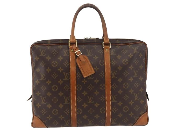 LOUIS VUITTON Monogram Porte Documents Voyage Business Bag M53361 Auth BA12556 Monogramma - vista 13