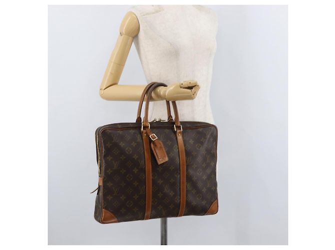 LOUIS VUITTON Monogram Porte Documents Voyage Business Bag M53361 Auth BA12556 Monogramma - vista 26