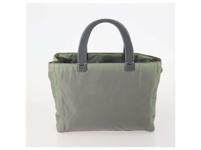 Borsa a Spalla PRADA Nylon 2 Set Beige Gray Auth bs34887 Marrone - vista 3