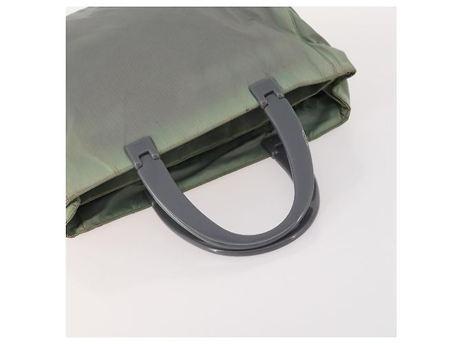 Borsa a Spalla PRADA Nylon 2 Set Beige Gray Auth bs34887 Marrone - vista 5