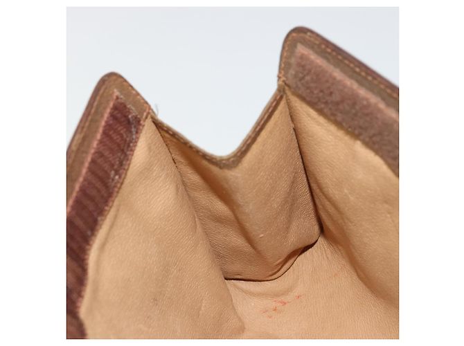 Clutch GUCCI GG Supreme Web Sherry Line in PVC Beige 89 01 032 Auth 177611 - vista 16