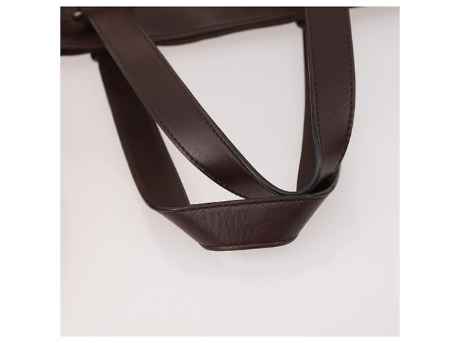 Borsa Tote BURBERRY in nylon 2way Marrone Auth 176648A - vue 9