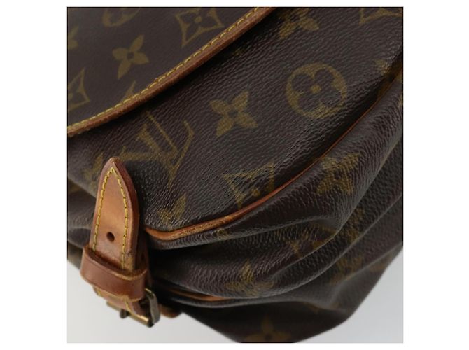 LOUIS VUITTON Borsa a Spalla Monogram Saumur 30 M42256 LV Auth ka4312 Monogramma - vista 17