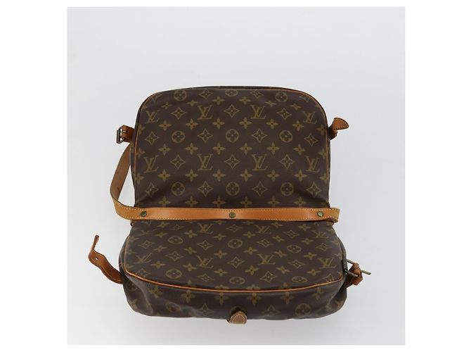 LOUIS VUITTON Borsa a Spalla Monogram Saumur 30 M42256 LV Auth ka4312 Monogramma - vista 18