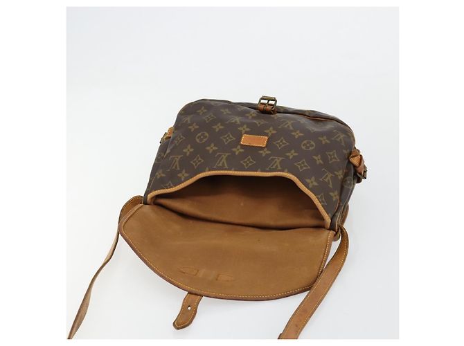 LOUIS VUITTON Borsa a Spalla Monogram Saumur 30 M42256 LV Auth ka4312 Monogramma - vista 24
