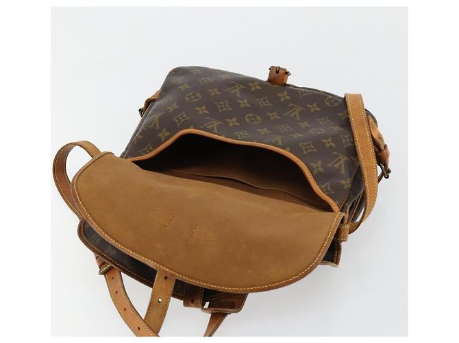 LOUIS VUITTON Borsa a Spalla Monogram Saumur 30 M42256 LV Auth ka4312 Monogramma - vista 31
