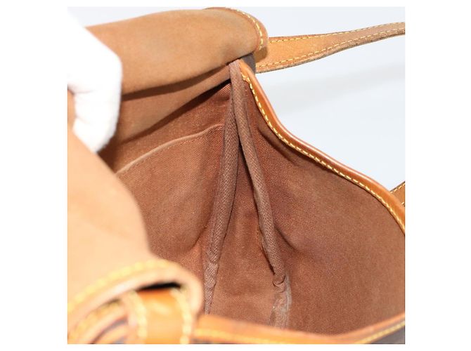 LOUIS VUITTON Borsa a Spalla Monogram Saumur 30 M42256 LV Auth ka4312 Monogramma - vista 32