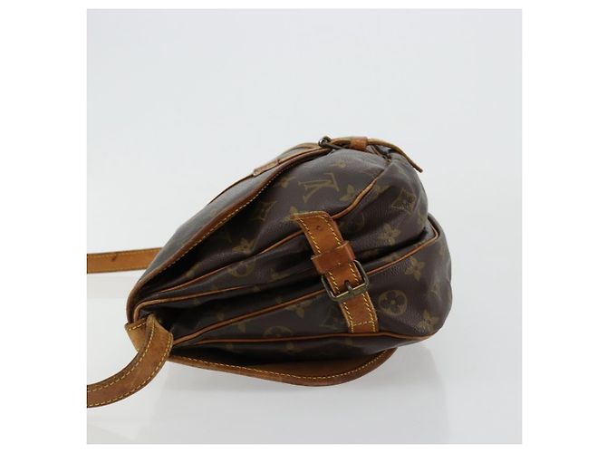 LOUIS VUITTON Borsa a Spalla Monogram Saumur 30 M42256 LV Auth ka4312 Monogramma - vista 4