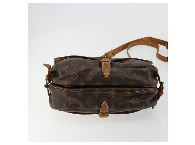 LOUIS VUITTON Borsa a Spalla Monogram Saumur 30 M42256 LV Auth ka4312 Monogramma - vista 5