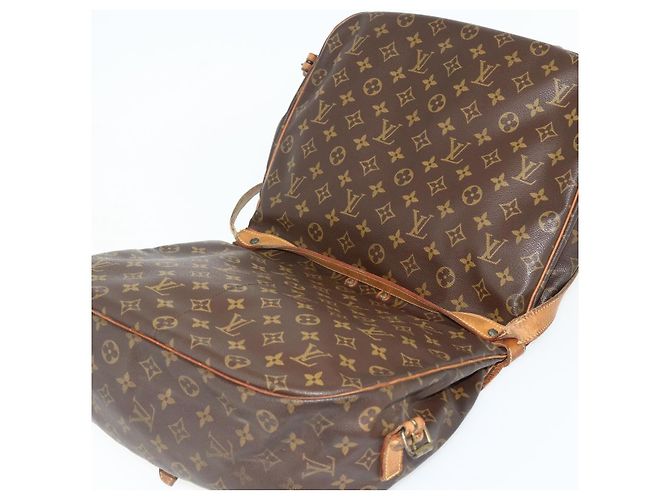 LOUIS VUITTON Borsa a Spalla Monogram Saumur 35 M42254 LV Auth hk3754 Monogramma - vista 19