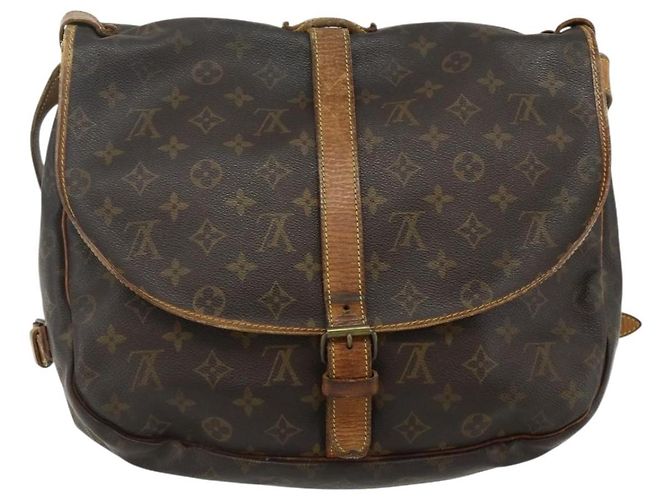 LOUIS VUITTON Borsa a Spalla Monogram Saumur 35 M42254 LV Auth hk3754 Monogramma - vista 2