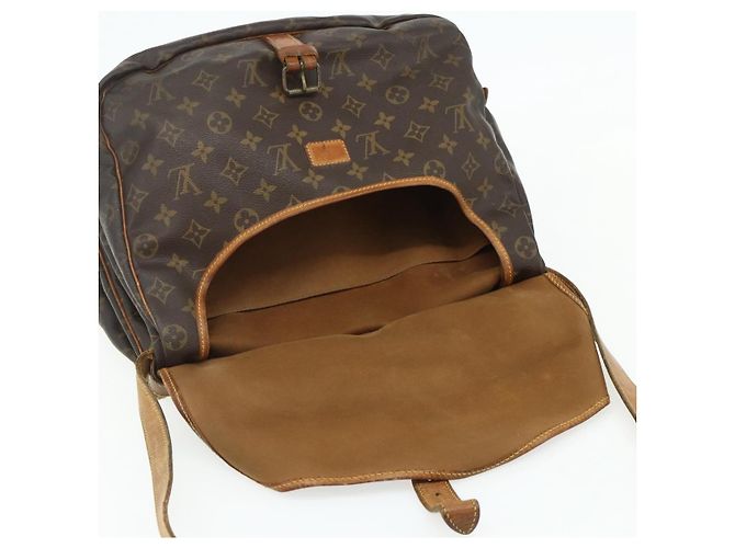 LOUIS VUITTON Borsa a Spalla Monogram Saumur 35 M42254 LV Auth hk3754 Monogramma - vista 20