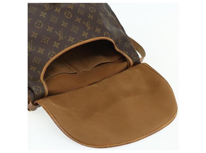 LOUIS VUITTON Borsa a Spalla Monogram Saumur 35 M42254 LV Auth hk3754 Monogramma - vista 24