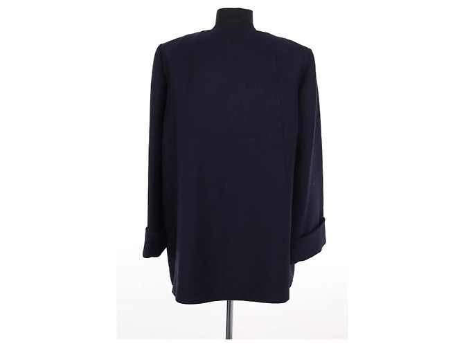 Claudie Pierlot Abrigo azul marino - vista 4