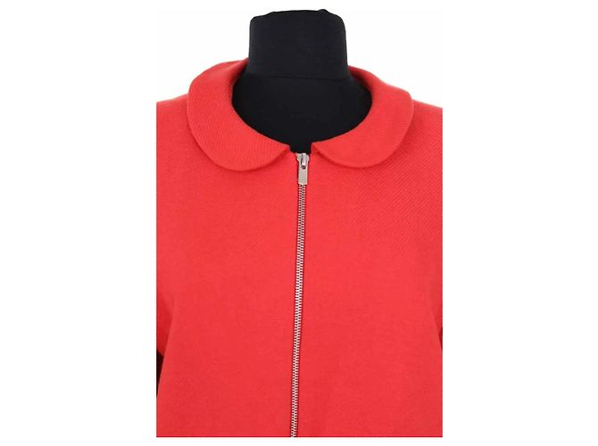 Claudie Pierlot Abrigo rojo Roja - vista 2