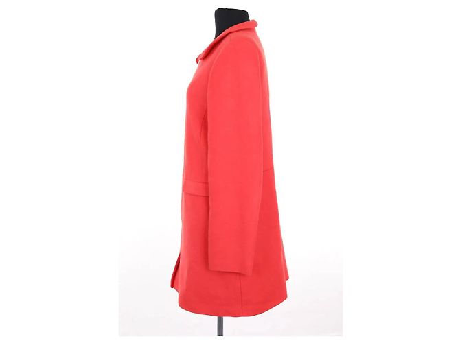 Claudie Pierlot Abrigo rojo Roja - vista 3