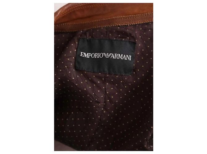 Emporio Armani Giacca marrone - vista 5
