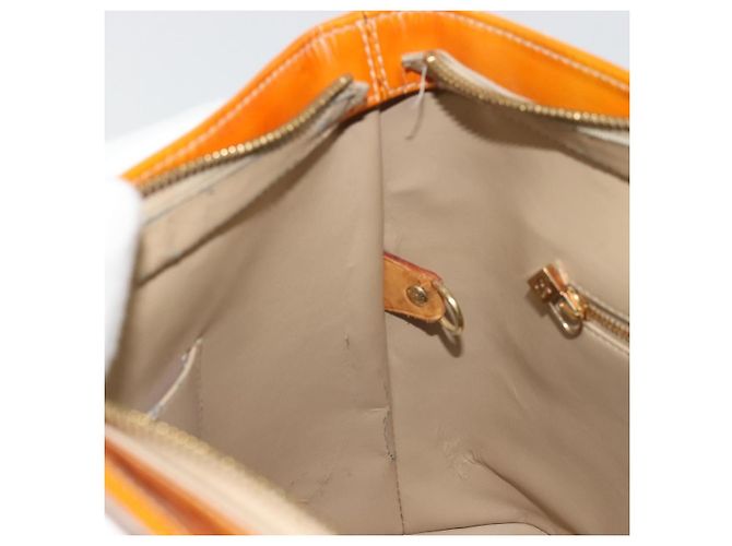 LOUIS VUITTON Borsa Monogram Vernis Houston Beige M91004 LV Auth 179150 - vista 22