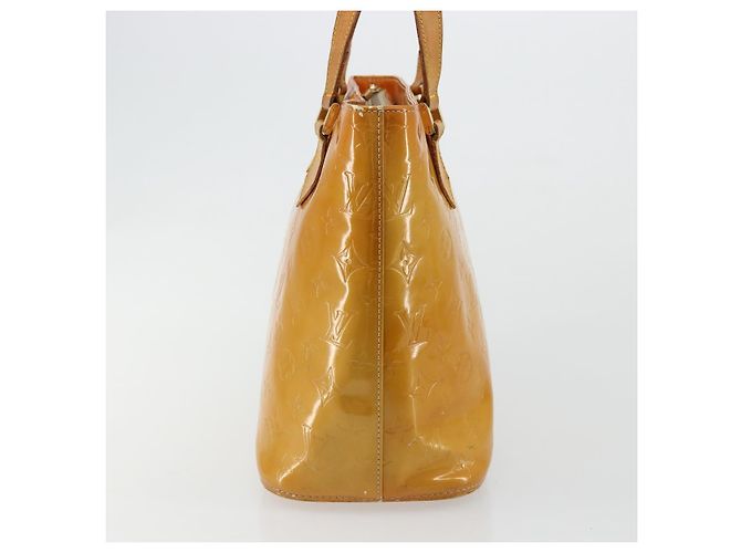 LOUIS VUITTON Borsa Monogram Vernis Houston Beige M91004 LV Auth 179150 - vista 4
