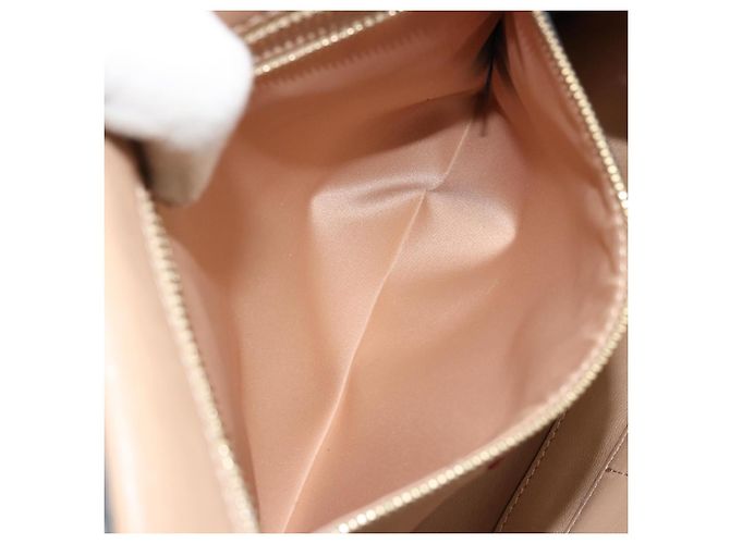 Borsa a mano VALENTINO in pelle 2way Beige Oro Auth hk3733A D'oro - vista 25