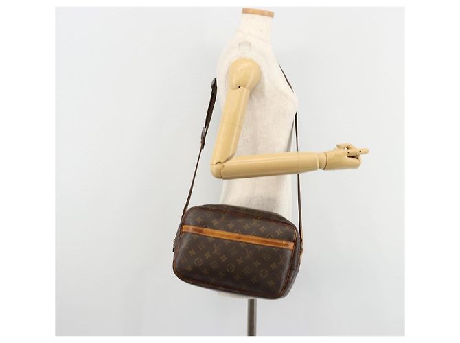 LOUIS VUITTON Borsa a Spalla Monogram Reporter PM M45254 LV Auth hk3772 Monogramma - vista 23