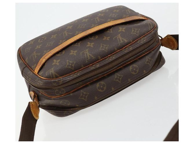 LOUIS VUITTON Borsa a Spalla Monogram Reporter PM M45254 LV Auth hk3772 Monogramma - vista 7