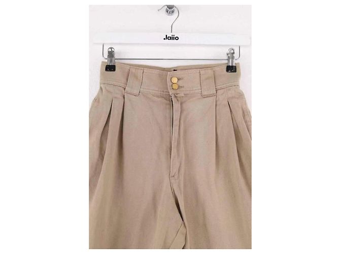 Yves Saint Laurent Bermudas bege - vista 2