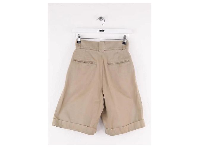 Yves Saint Laurent Bermudas bege - vista 3