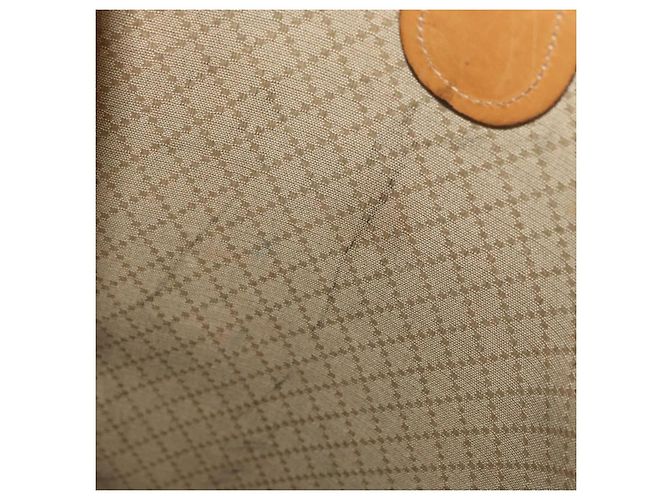 Sac GUCCI Micro GG Supreme Web Sherry Line PVC Beige 904 002 0131 Auth 179395 Doré - vue 11