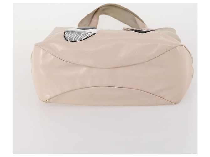 Borsa a Spalla Salvatore Ferragamo Nylon 2 Set Rosa Marrone Scuro Auth bs34893 - vista 16