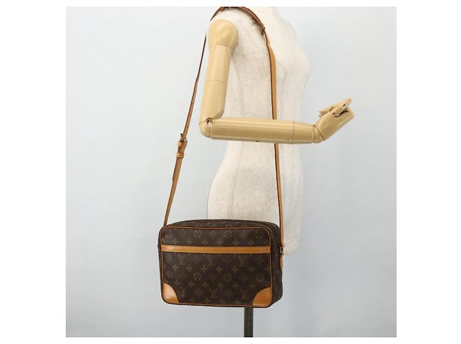LOUIS VUITTON Borsa a Spalla Monogram Trocadero 30 M51272 LV Auth 178712A Monogramma - vista 23
