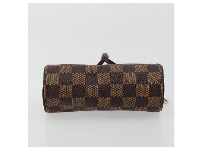 LOUIS VUITTON Damier Ebene Papillon Pouch LV Auth 179588 - vista 5