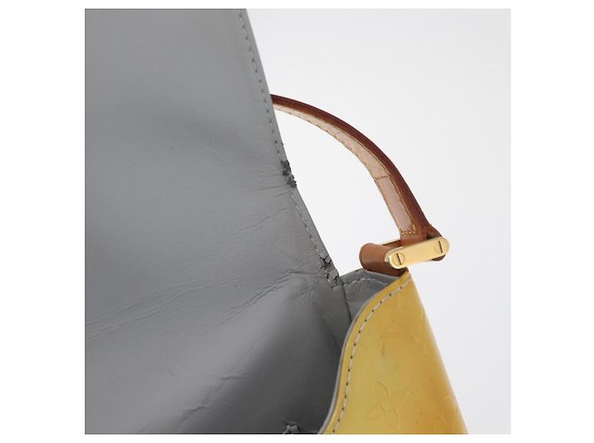 LOUIS VUITTON Monogram Vernis Thompson Street Bag Gris M91008 LV Auth hk3758 Grigio - vista 10
