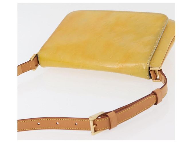 LOUIS VUITTON Monogram Vernis Thompson Street Bag Gris M91008 LV Auth hk3758 Grigio - vista 6