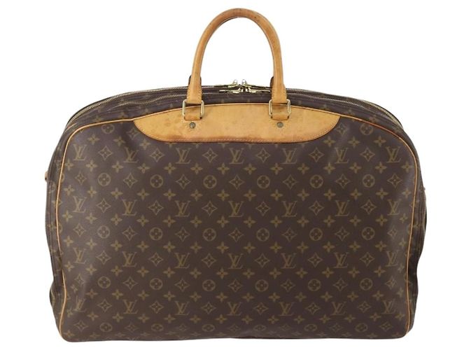 LOUIS VUITTON Monogram Alize 1 Posh Boston Bag M41393 LV Auth ep14616 Monogramma - vista 2
