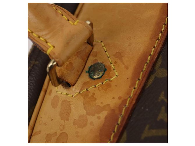 LOUIS VUITTON Monogram Alize 1 Posh Boston Bag M41393 LV Auth ep14616 Monogramma - vista 9
