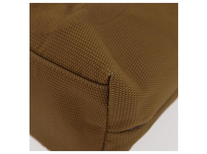 Borsa SAINT LAURENT in tela marrone Auth 180089 - vista 16