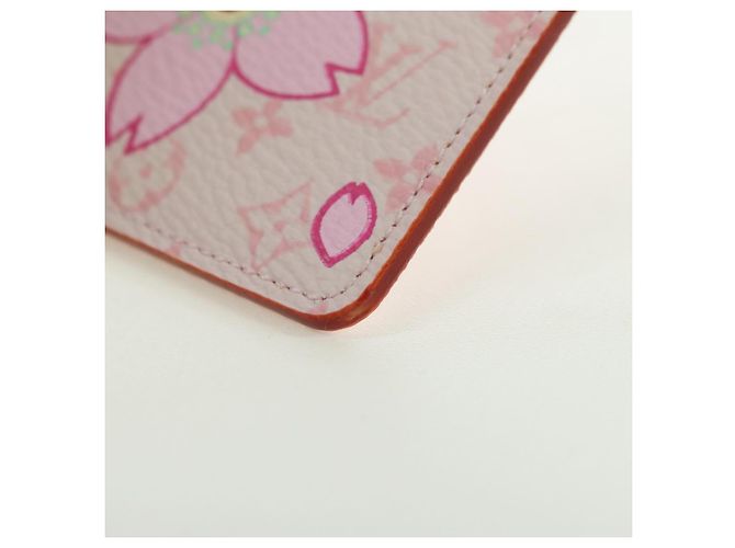 LOUIS VUITTON Monogram Cherry Blossom Etui Mirror Pink M92019 LV Auth 178799SAV Rosa - vista 14