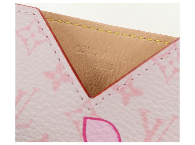 LOUIS VUITTON Monogram Cherry Blossom Etui Mirror Pink M92019 LV Auth 178799SAV Rosa - vista 18