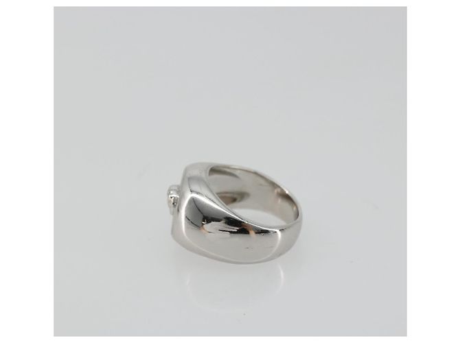 Anello Gianni Versace metallo Argento Auth bs35090 - vista 4